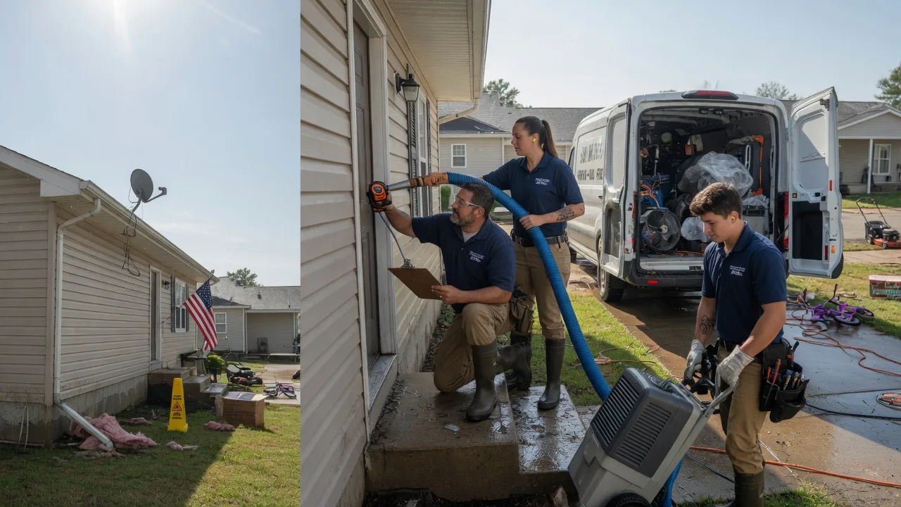 Ceiling Water Damage Restoration in Stoutsville, MO near me