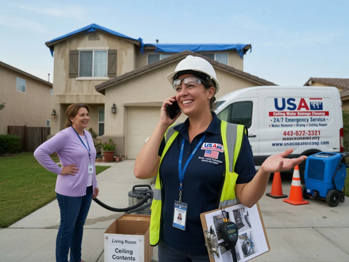 Ceiling Water Damage Restoration Stoutsville, MO FAQs